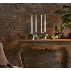 Antikljus LED 4-Pack Flamme Slim