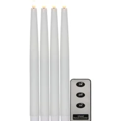 Antikljus LED 4-Pack Flamme Slim