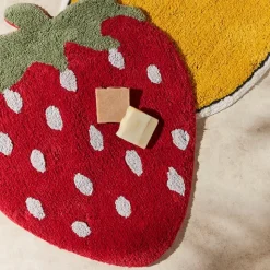 Badrumsmatta Strawberry