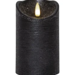 Blockljus Flamme Rustic LED