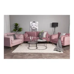 Boom 3-sits soffa sammet