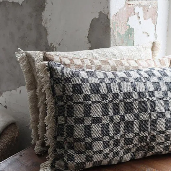 Check Jaquard kuddfodral