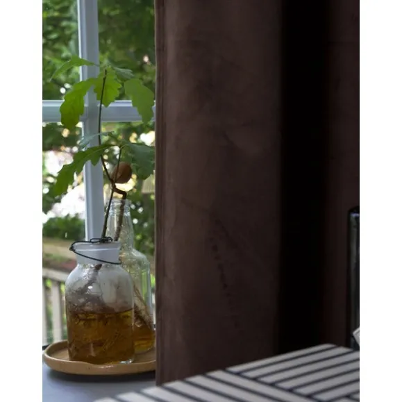 Estelle sammetsgardin 2-pack