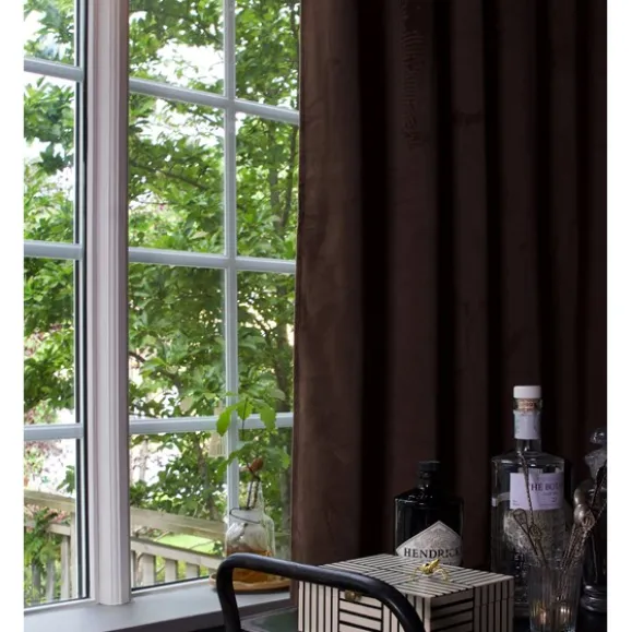 Estelle sammetsgardin 2-pack