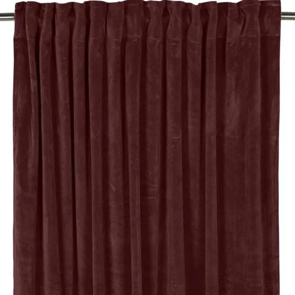 Esther sammetsgardin 2-pack