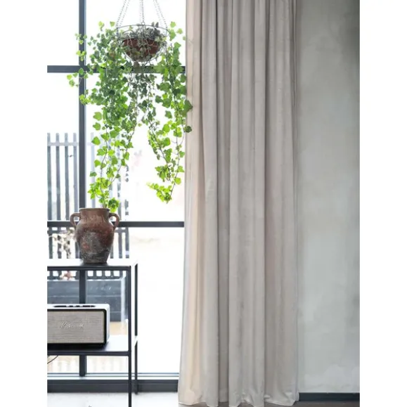 Esther sammetsgardin 2-pack