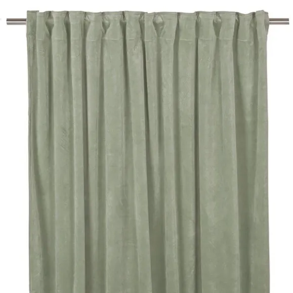 Esther sammetsgardin 2-pack