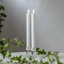 Flamme stripe LED Antikljus 2-pack