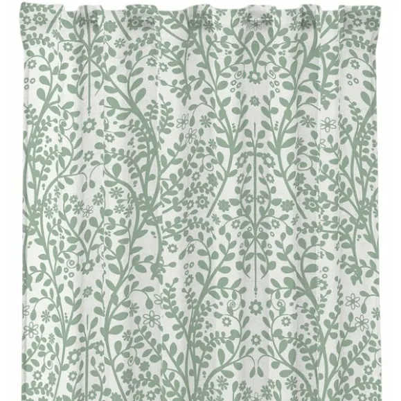 Hedda blommor gardiner 2-pack