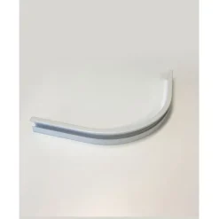 Hörnböj Vit 90° 20x20cm