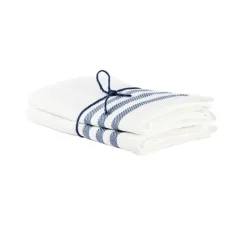 Kökshandduk i linne Diagonal 2-pack
