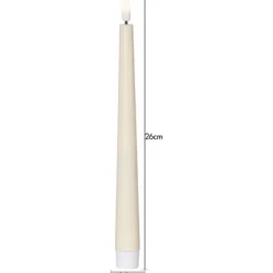 LED Antikljus 2-pack Flamme Candy
