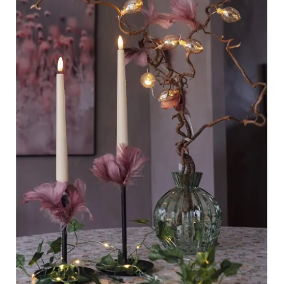 LED Antikljus 2-pack Flamme Candy