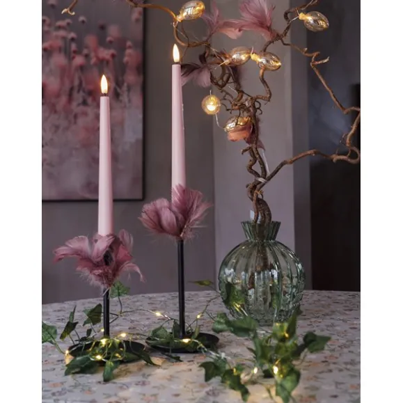LED Antikljus 2-pack Flamme Candy