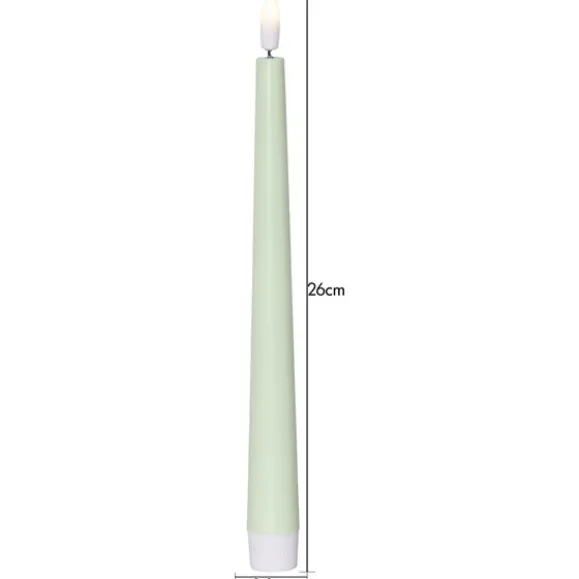 LED Antikljus 2-pack Flamme Candy