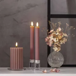LED Blockljus Flamme Stripe