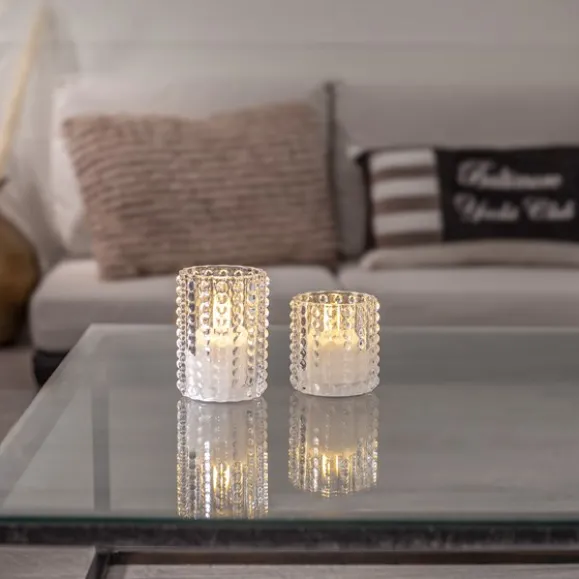 LED Ljus Flamme Dott