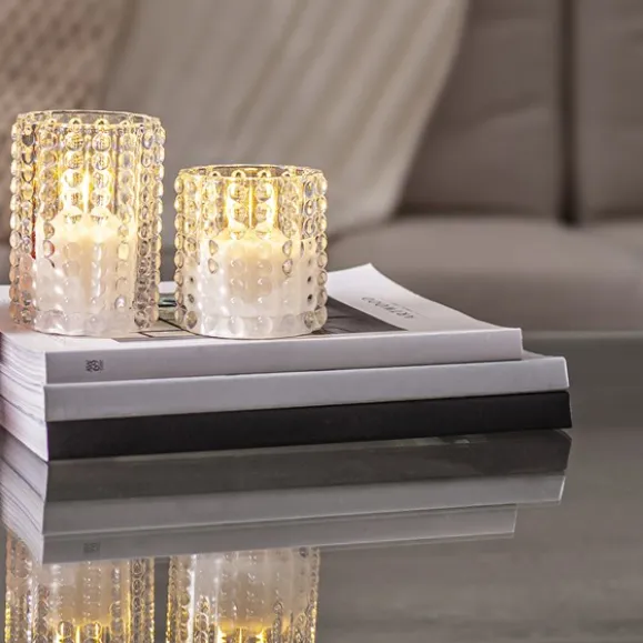 LED Ljus Flamme Dott