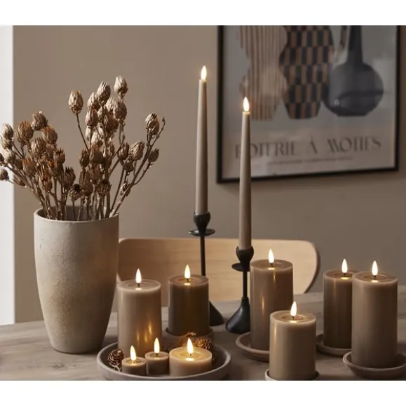 LED-ljus Flamme Flow värmeljus 2-pack