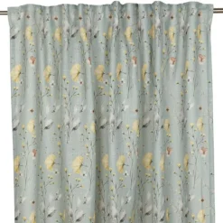 Lykke blommiga gardiner 2-pack