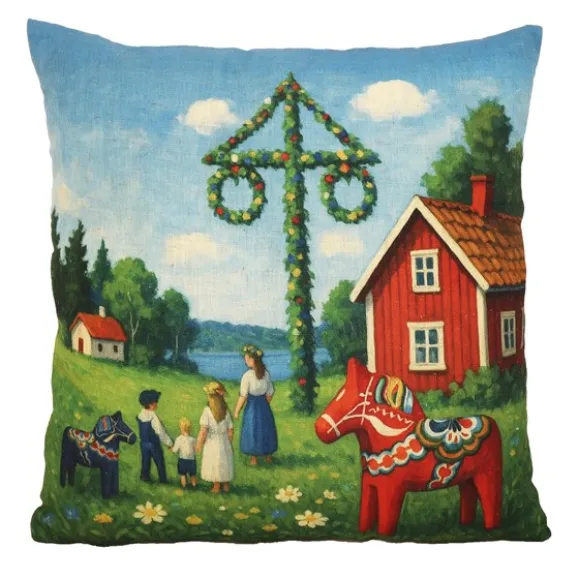Midsommar kuddfodral