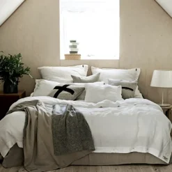 Misty Lovely Linen påslakan enkelsäng linne