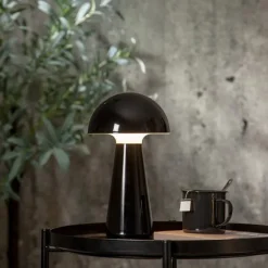 Mushroom bordslampa uppladdningsbar