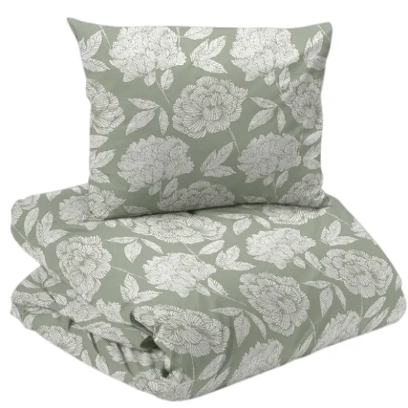 Peony satin 2-dels påslakanset