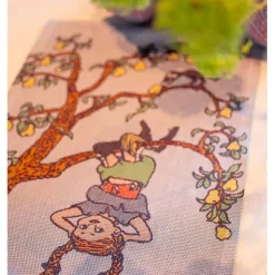 Pippi uppochner kökshandduk