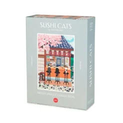 Pussel Sushi Cats 1000 bitar