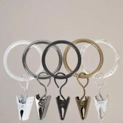 Ring med klämma 10-pack
