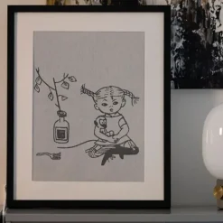 Sockerdricka med Pippi kökshandduk