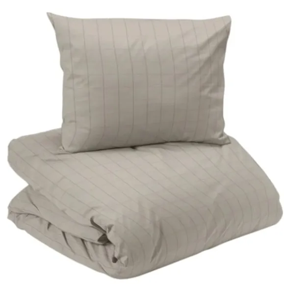 Square satin 2-dels påslakanset