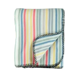 Stripe Fleecepläd