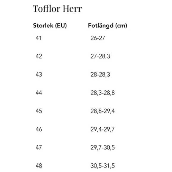 Tofflor Jon i ull