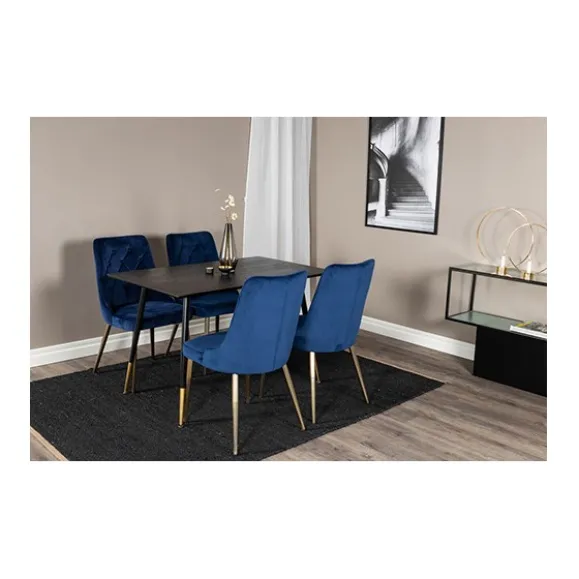 Velvet Deluxe matstol 2-pack