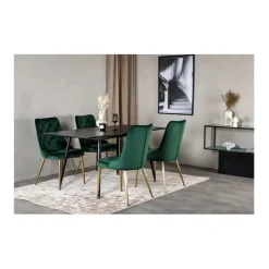 Velvet Deluxe matstol 2-pack