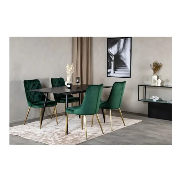 Velvet Deluxe matstol 2-pack