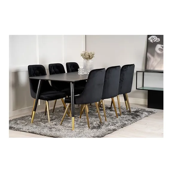 Velvet Deluxe matstol 2-pack