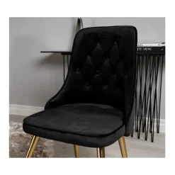 Velvet Deluxe matstol 2-pack