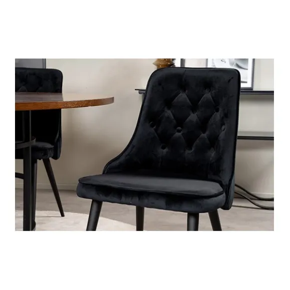 Velvet Deluxe matstol 2-pack