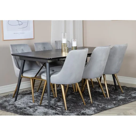 Velvet Lyx matstol 2-pack