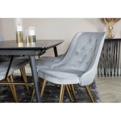 Velvet Lyx matstol 2-pack