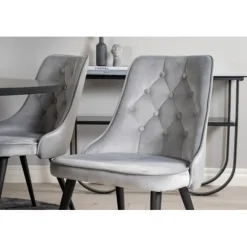 Velvet Lyx matstol 2-pack