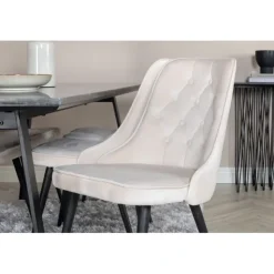 Velvet Lyx matstol 2-pack