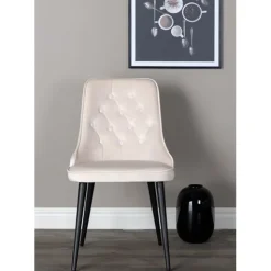 Velvet Lyx matstol 2-pack