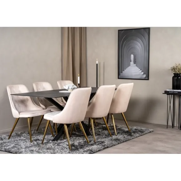 Velvet Lyx matstol 2-pack