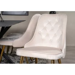 Velvet Lyx matstol 2-pack