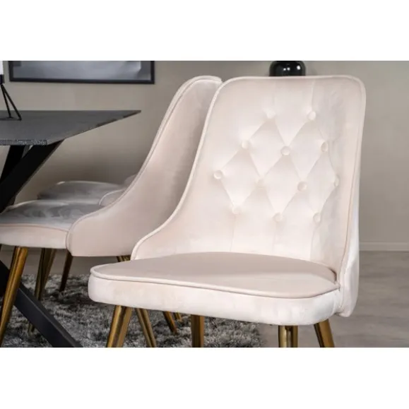 Velvet Lyx matstol 2-pack
