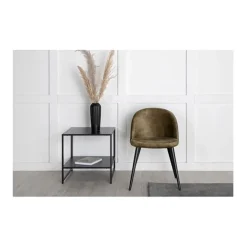 Velvet matstol 2-pack
